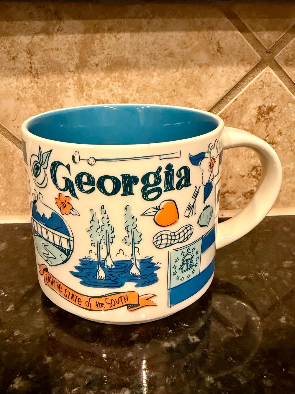 Starbucks Been There Series Mug Collector Coffee Cup - Georgia